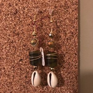 StoneLifeCreations♥️🖤💚 Earrrings